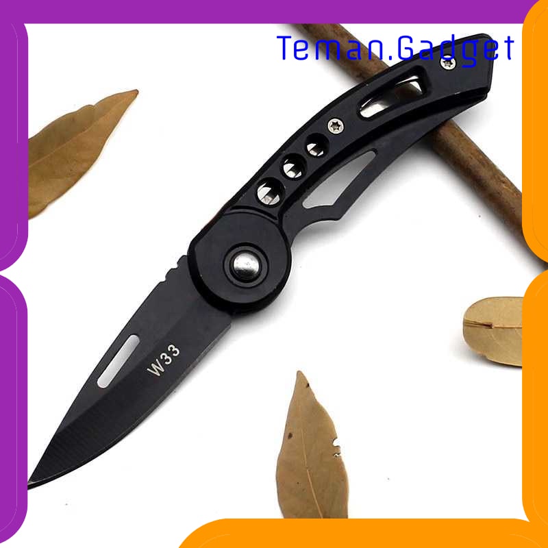 TG-DG410 KNIFEZER PISAU SAKU LIPAT MINI SERBAGUNA PORTABLE KNIFE SURVIVAL - W33