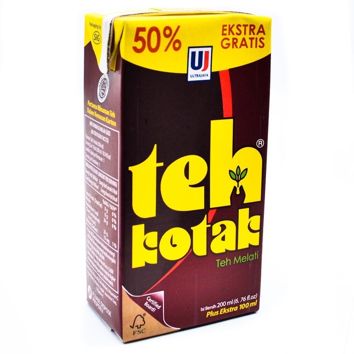 

Teh Kotak Ultra Extra Field 50% 300Ml (1 Karton Isi 24 Pcs)