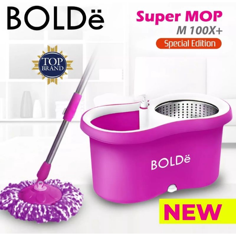 BOLDe M100X PLUS SPECIAL EDITION - Supermop Alat Pel Modern Saringan Stainless