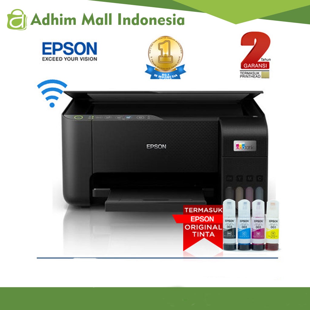 Printer Epson L3250 Print Scan Copy Wireless