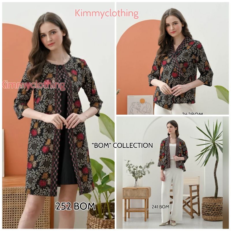 DRESS BATIK 252 BOM - ATASAN BATIK 262 BOM - OUTER BATIK 241 BOM