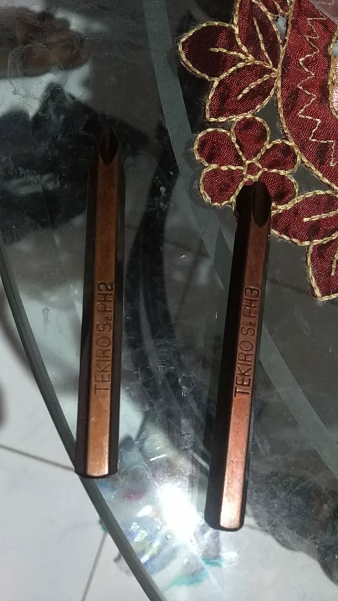 (1pcs)mata Obeng Ketok Ph2 Tajam (+) Ph3 Tumpul (+) Tekiro 1pcs