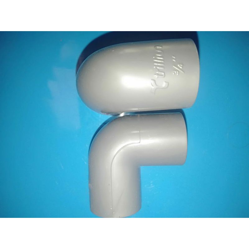 Knee/Elbow/Keni/ 3/4 inchi Sambungan pipa paralon pvc