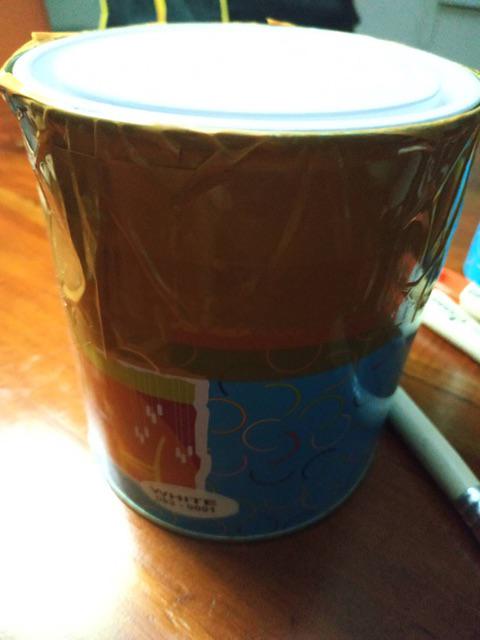 Cat Kayu Dan Besi Danalac White 083 - 0001