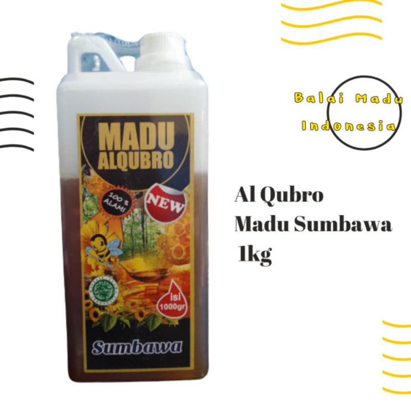 

[Ready Sidoarjo]AL-QUBRO Madu Sumbawa 1kg