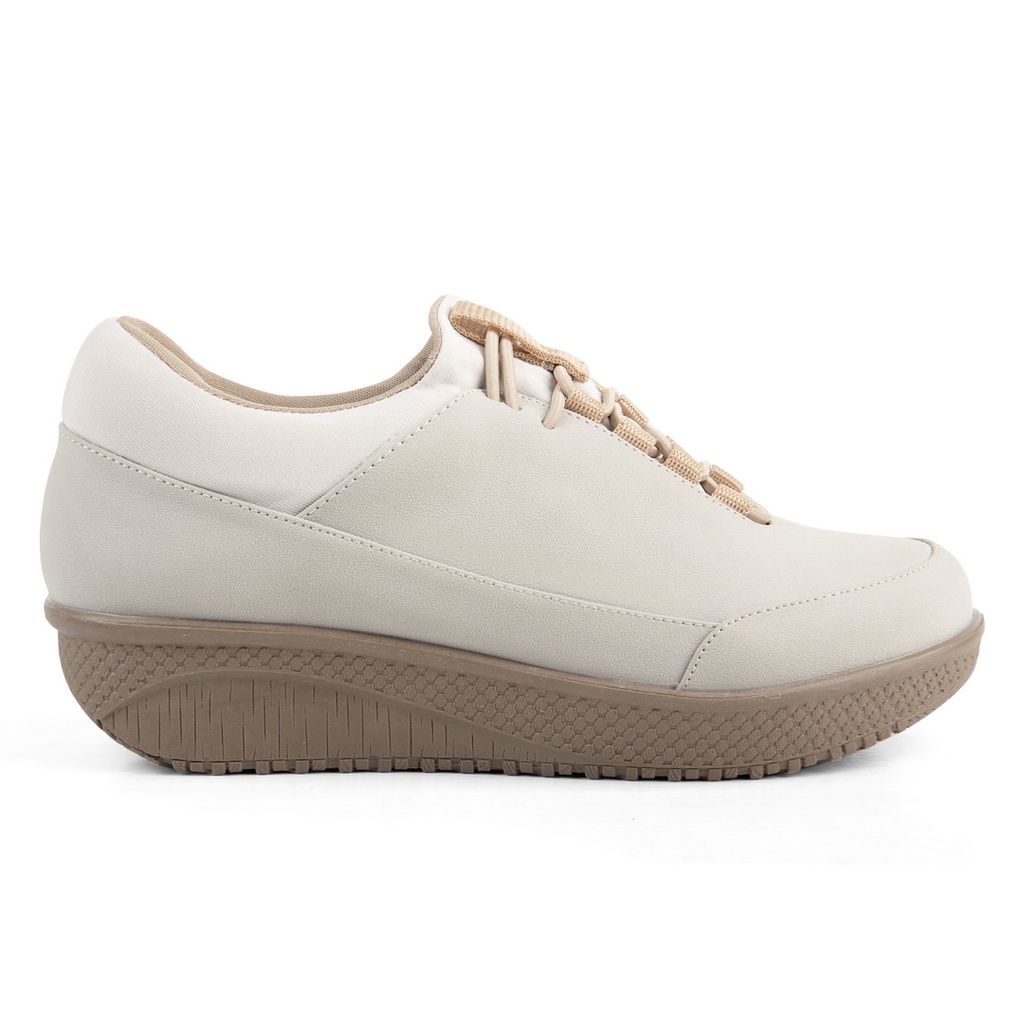 TERBARU EHBERS SEPATU SLIP-ON WANITA CREAM