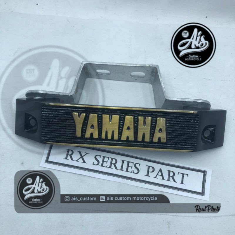 Kumis Yamaha Rx King Breket Alumunium Cor Kuning Dasi Rx Spesial Babet Bandung Style Gold Shopee Indonesia