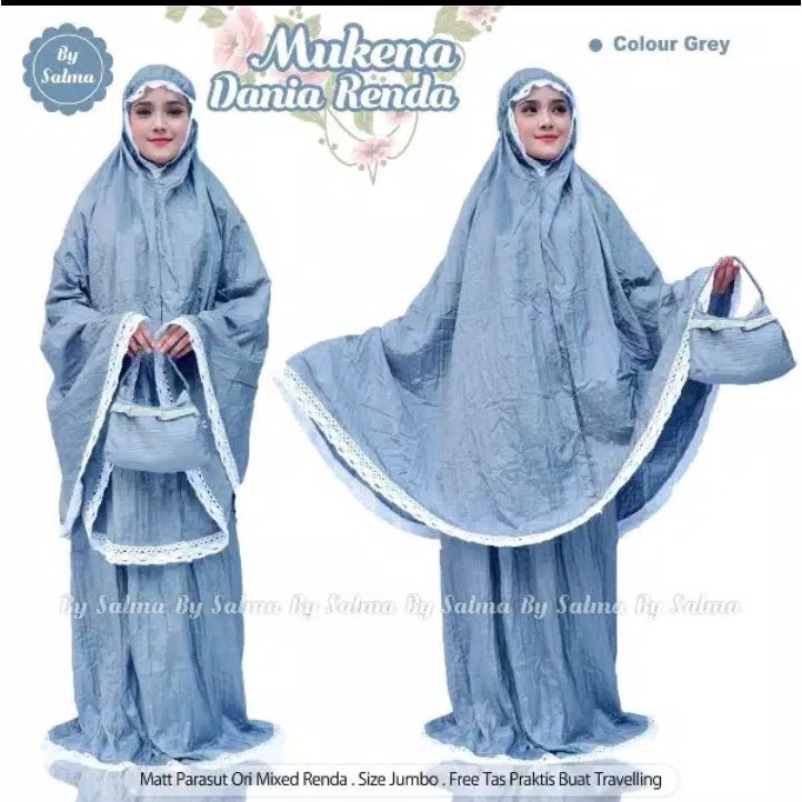 MUKENA TELEKUNG Dania Renda Dewasa