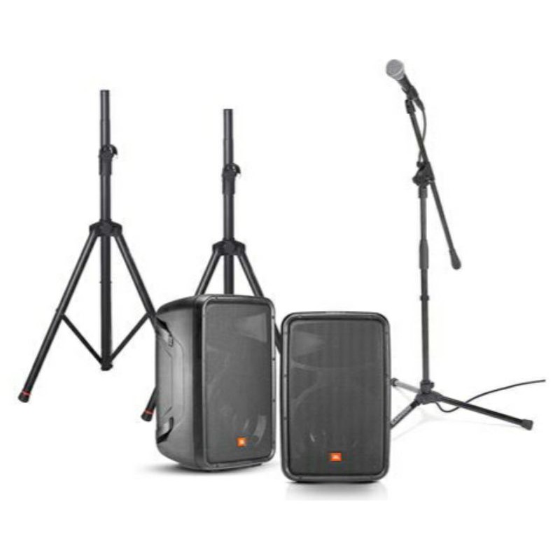 SPEAKER PORTABLE JBL EON 208P ORIGINAL BUNDLE PACKAGE