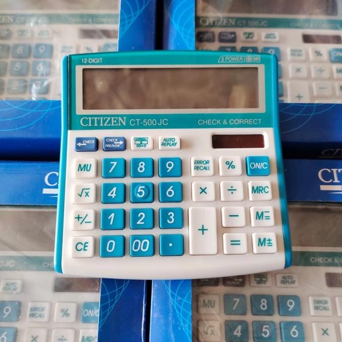 

populer] KALKULATOR CITIZEN ST-500J / ELECTRONIC CALCULATOR BESAR