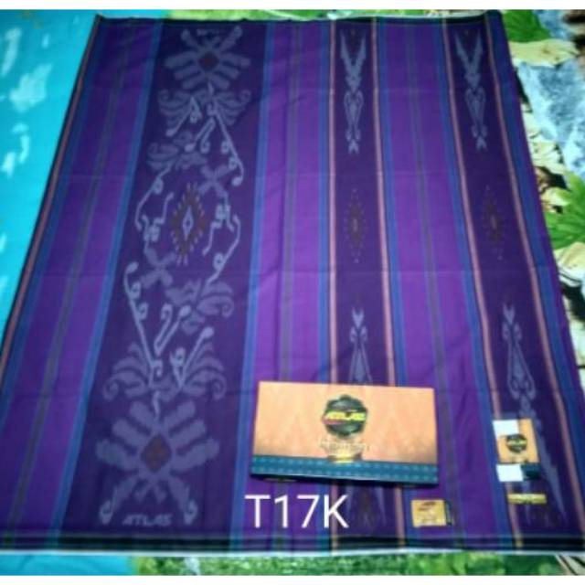 Sarung Atlas idaman Kembang Tulip, motif series