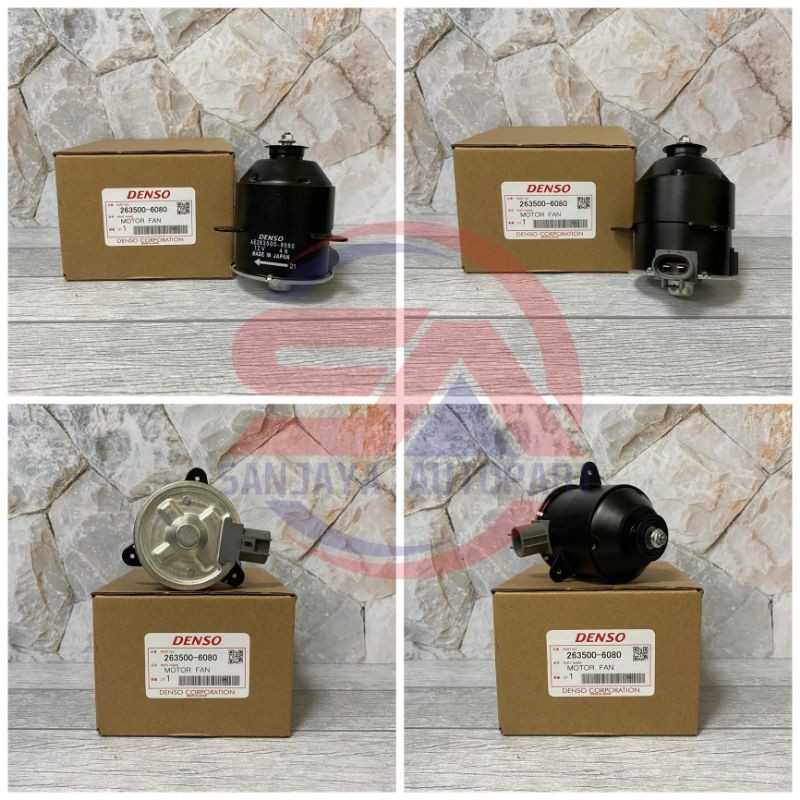MOTOR FAN KIPAS RADIATOR DENSO AVANZA OLD & XENIA AE263500-6080