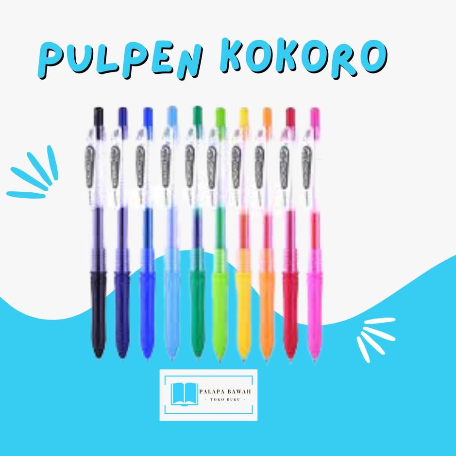

Paling Laris Pulpen / Pena ZEBRA Gel Kokoro 0.5 mm Warna Warni 211KNSM