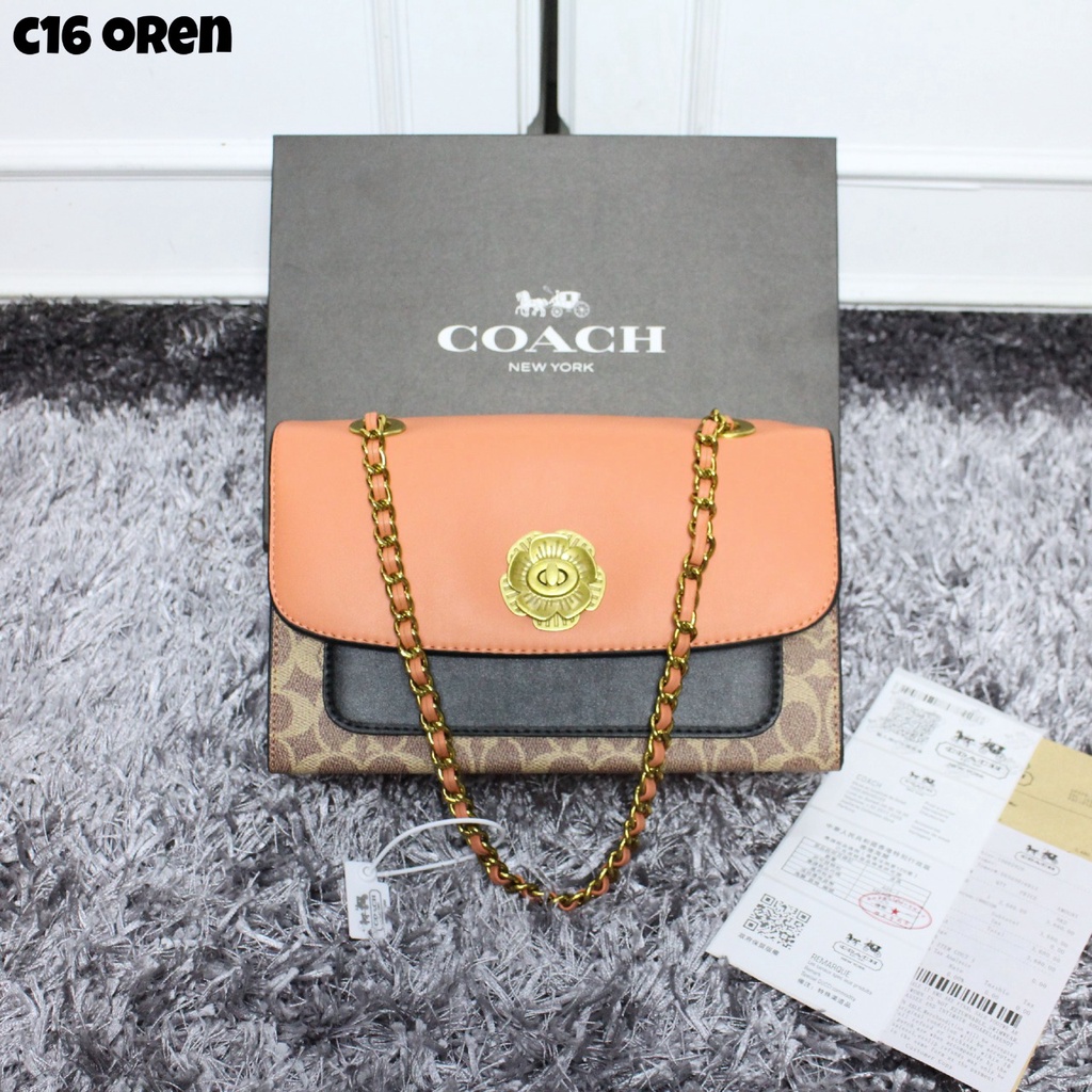 NEW BAG - COACH Parker Shoulder Bag (DustBag+BubbleWrap) Good