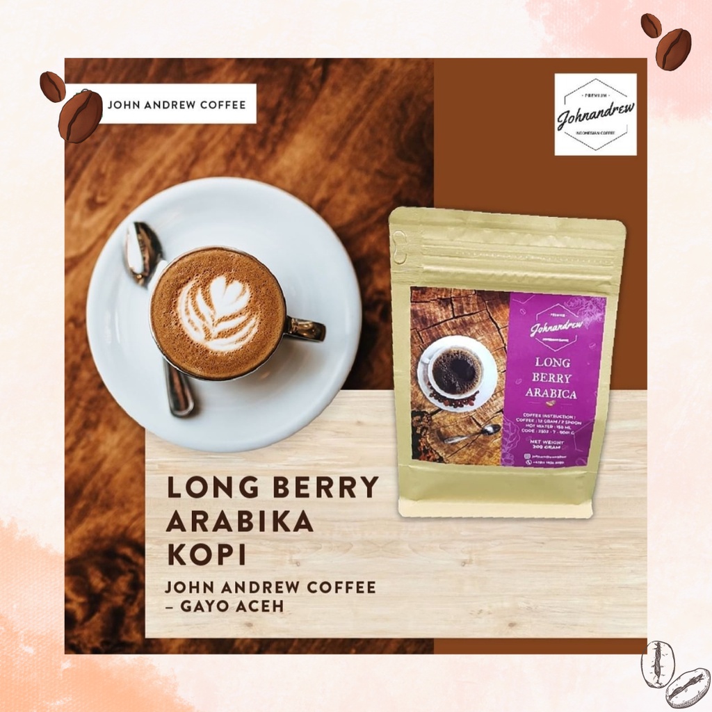 

Long Berry Arabica Kopi 200 Gram