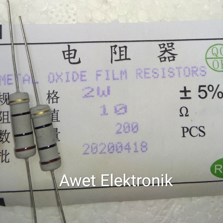 resistor 10 ohm 2 watt resistor 10r resistor 10R