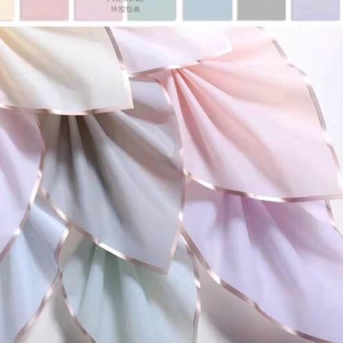 

❁ Kertas Bunga /Gold line color cellophane/kertas bunga buket/wrapping paper ♩