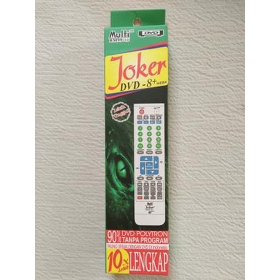 Promo Remote remot DVD Joker Universal Multi