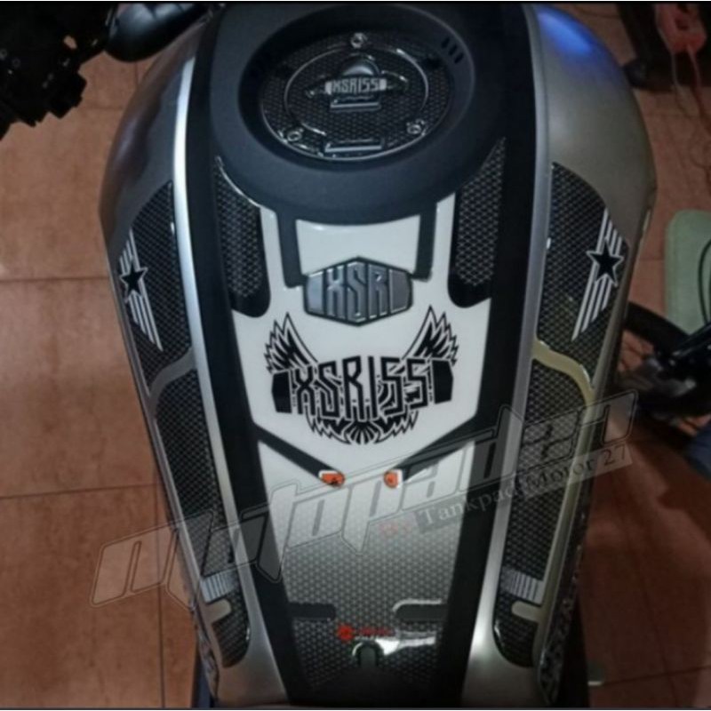 STIKER STICKER RESIN TIMBUL TANKPAD TANK PROTECTOR YAMAHA XSR 155