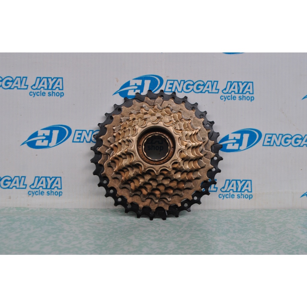 Freewheel Sprocket Sproket 9 Speed 32T - Ger Gir Gear Belakang Sepeda 9 Speed 13 32 T Drat Ulir Not 
