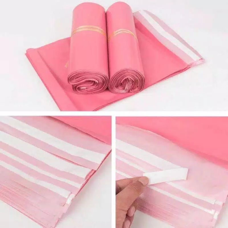 Plastik Polymailer untuk packing online shop isi 100 pcs