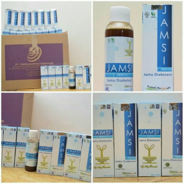 Jamsi/ jamu diabetes/ obat diabetes original