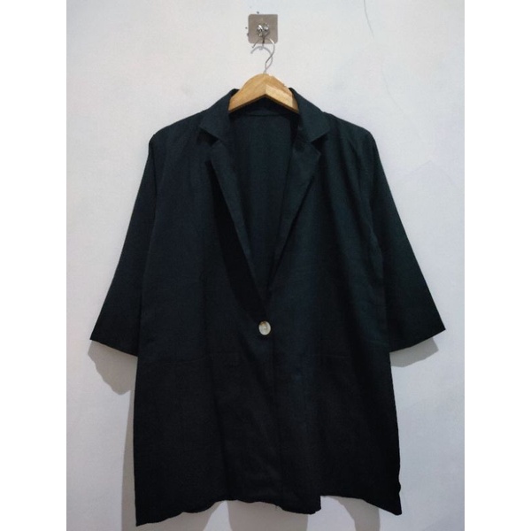 Preloved Thrift Blazer Outer Casual Jumbo Oversized