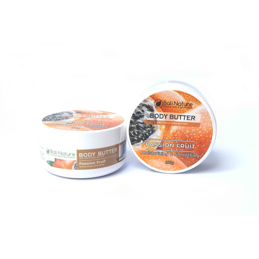 Body Butter Passion Fruit (Markisa) - Moisturizing & Smoothing