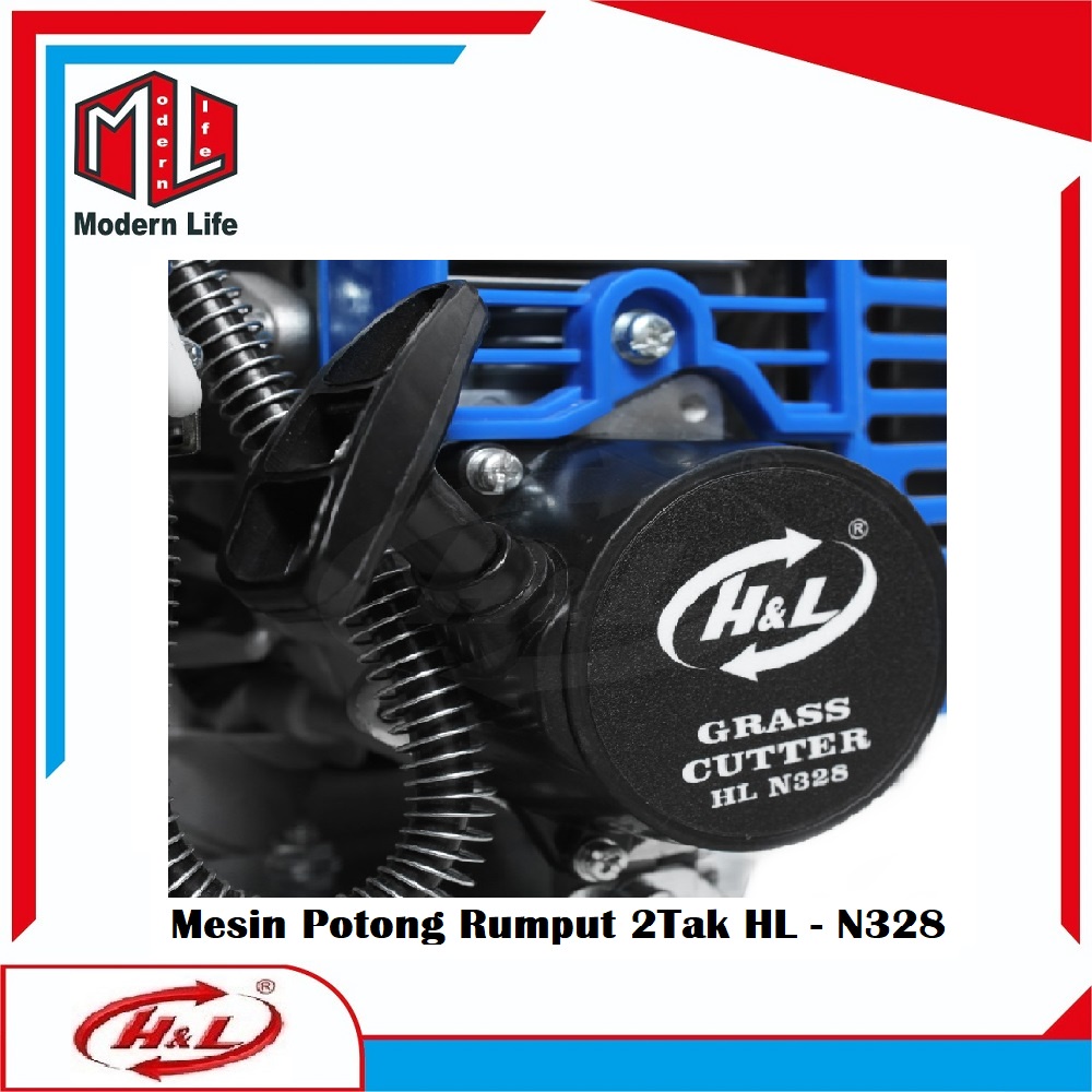 HL-N328 Mesin Potong Rumput Gendong 2 Tak / Grass Cutter HL N328