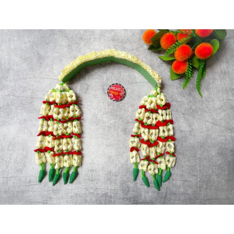 melati imitasi adat padang melati minang untuk pengantin minang