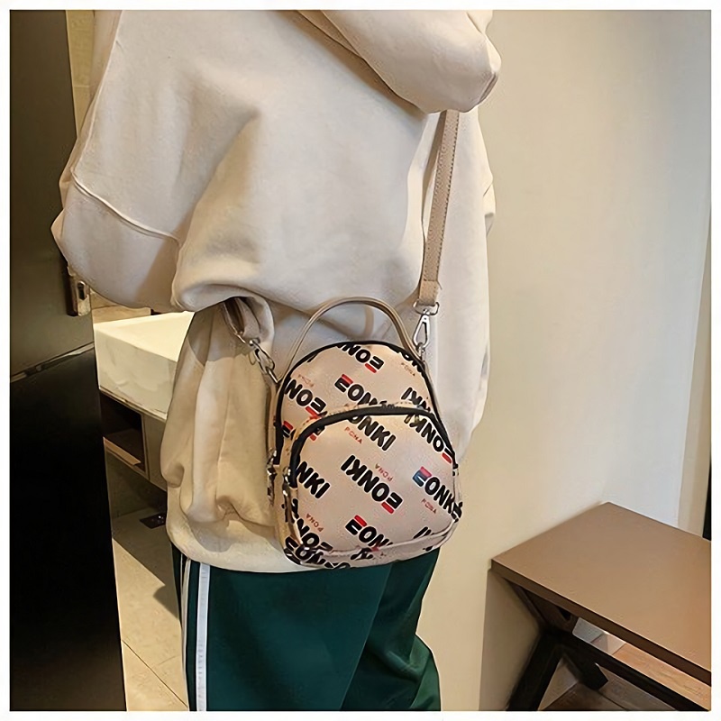 BJ23017 - KHAKI/SILVER/WHITE - TAS WANITA FASHION IMPORT MODIS ELEGAN TERMURAH TERLARIS TERBARU BAGSTORE JAKARTA TAS BATAM JTF3017