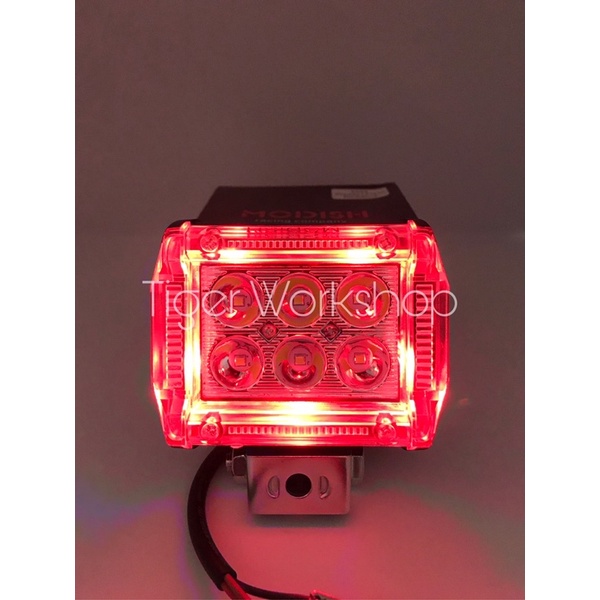 Lampu LED CWL 6 Mata RGB Standby Angel Tembak Sorot Motor Senja Angle