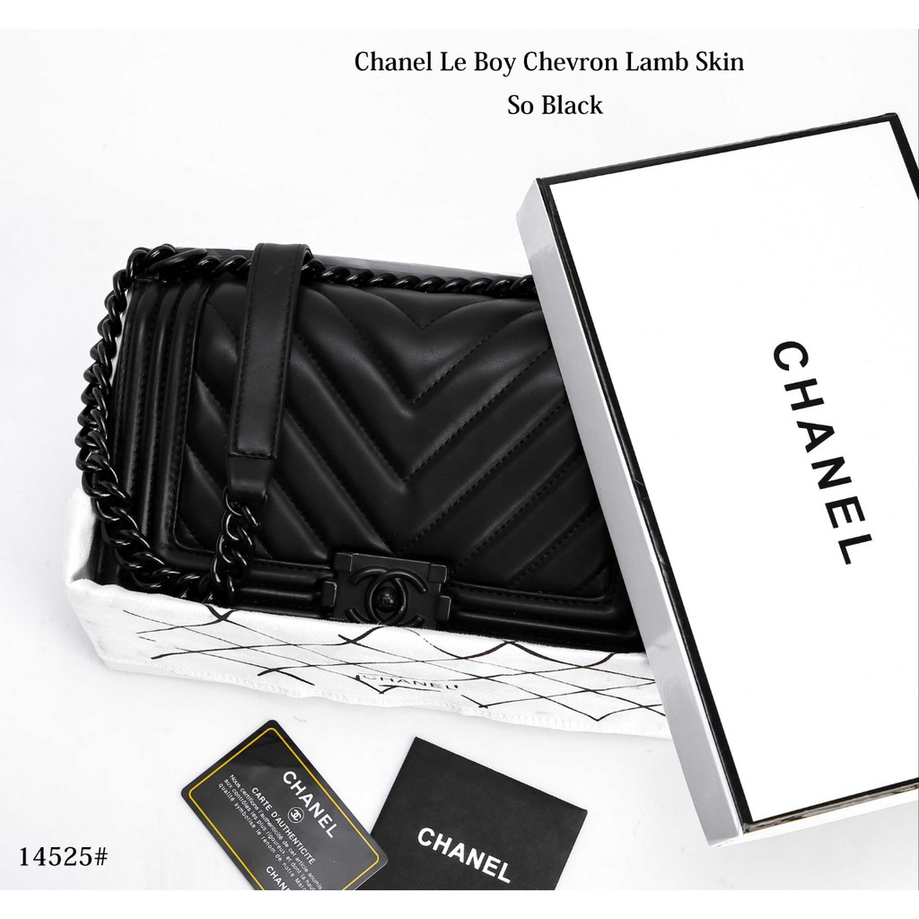 Chanel Le Boy Chevron 14525 3-6