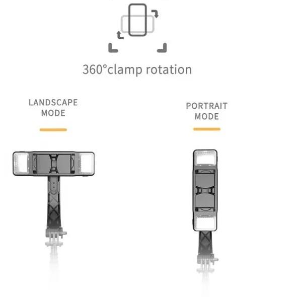 Baru Update GIMBAL STABILIZER LAMPU Q08D