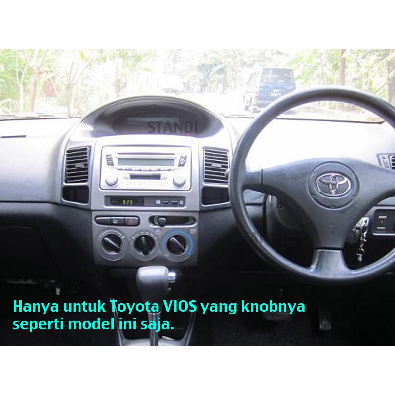 Knob AC Elegan Bundar Toyota Vios Limo Generasi 1