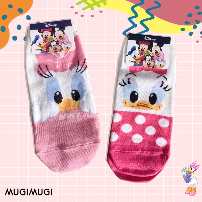 Kaos Kaki Korea Disney Daisy Duck Ankle Socks