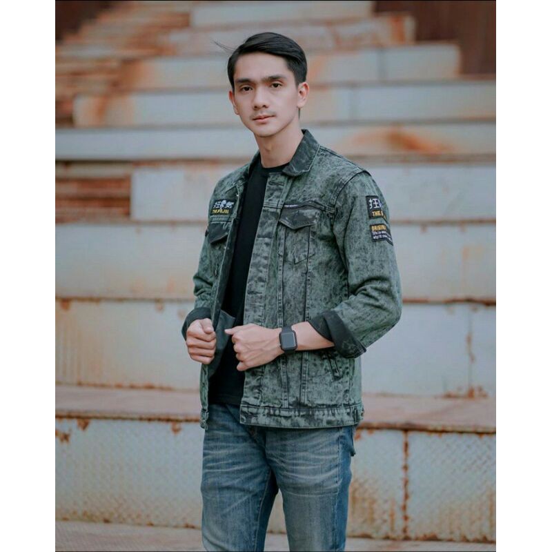 JAKET JEANS BORDREL THE BOJIEL