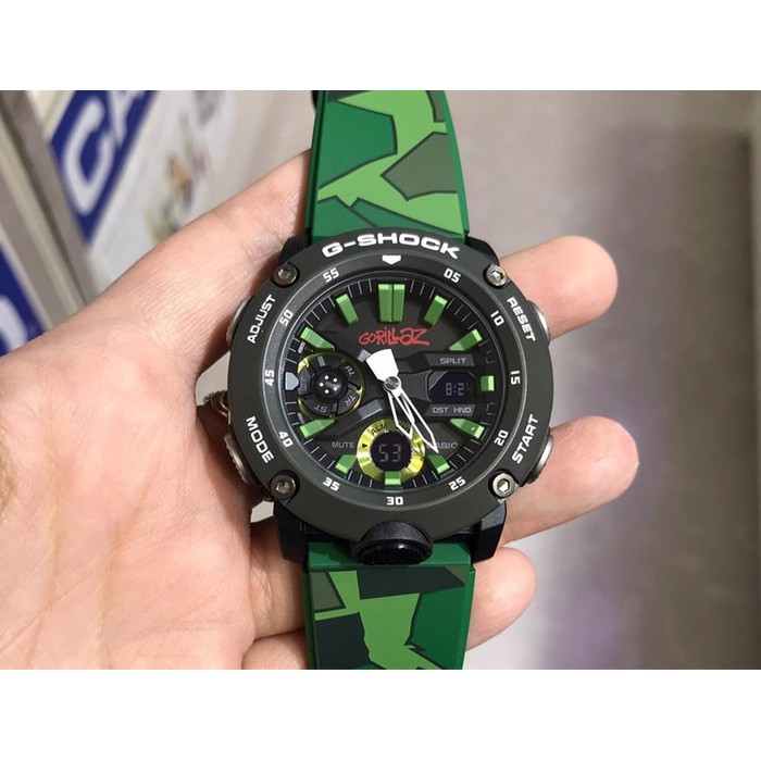 G-Shock GA-2000GZ-3ADR GA2000GZ x Gorillaz 2019