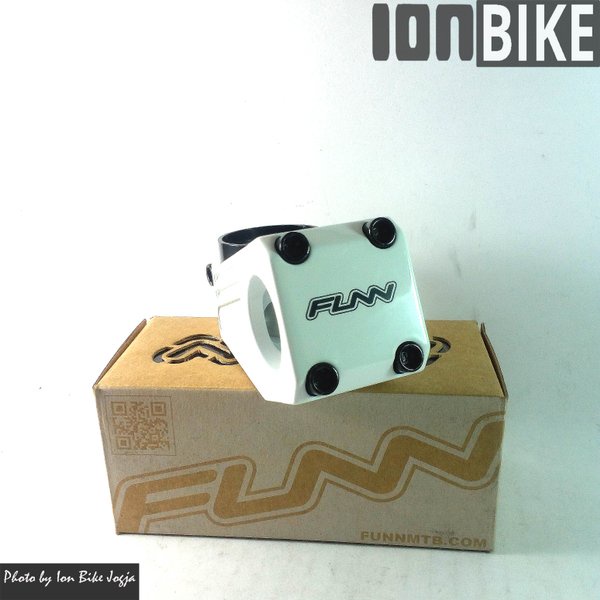 Stem Funn Rippa Rise 7 Panjang 5 Cm / 50mm Warna Putih | Stem MTB Ringan | Stem Funn | Murah Termura