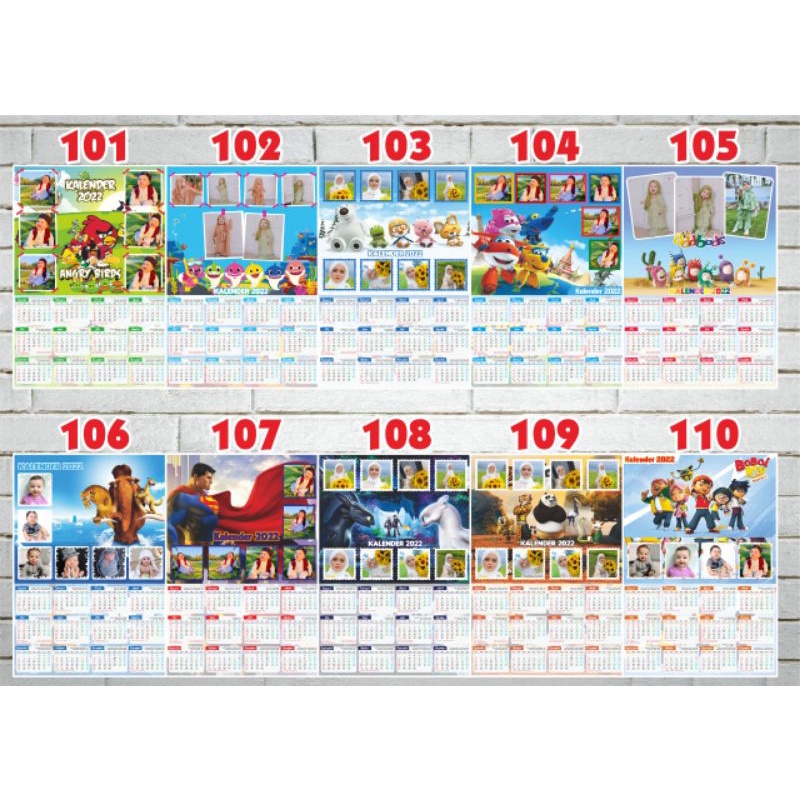 

kalender dinding custom