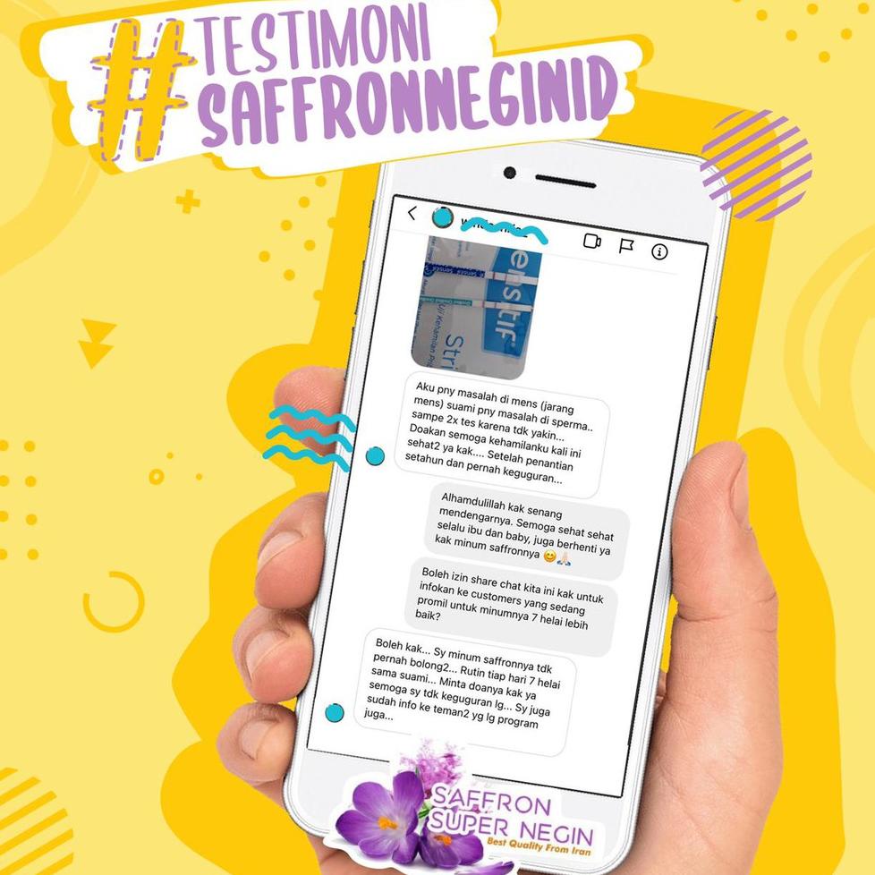 

Produk Trend // QnA Saffron Paket Promil (Program Hamil) //Paling@popular