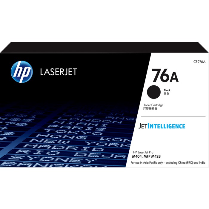 Toner HP HP 76A Black Original LaserJet Cartridge CF276A