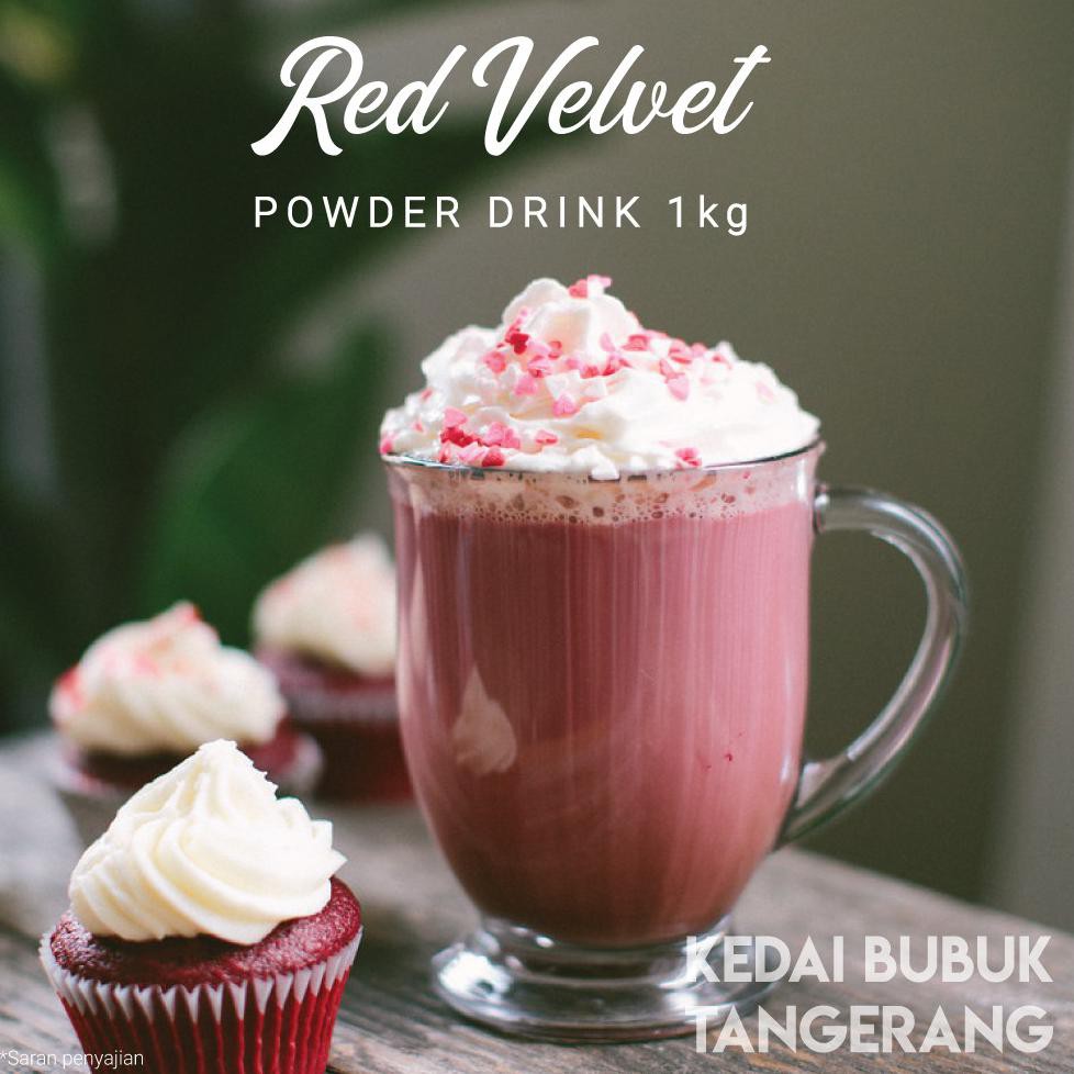 

Best Seller Bubuk Minuman Instan Rasa Red Velvet Bubble Drink Powder Drink Ice Blended 1Kg Javaland
