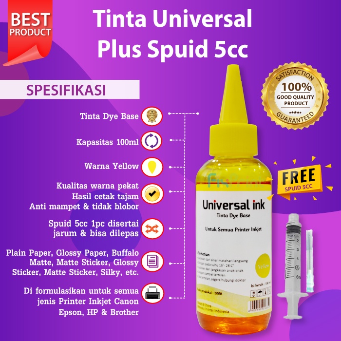 FixPrint Tinta 100ml Refill Cartridge Infus Printer 678 680 682 802 803 685 Printer 2135 2335 2336