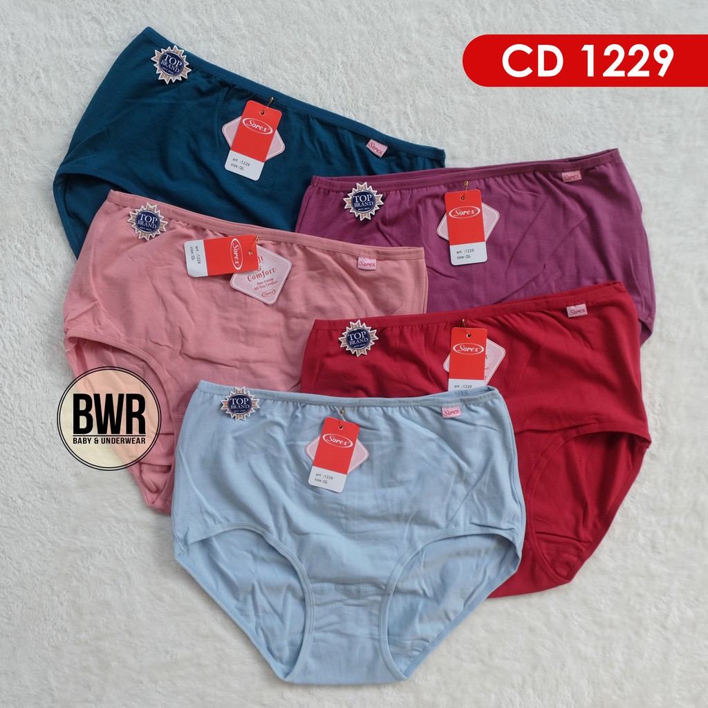 CD SOREX  1229 Maxi JUMBO / Celana Dalam Wanita SOREX 1229 Soft &amp; Comfort | Bwr