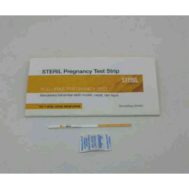 Tespek Tes Kehamilan Steril Urine Pregnancy test Strip Sekali pakai deteksi hamil dini