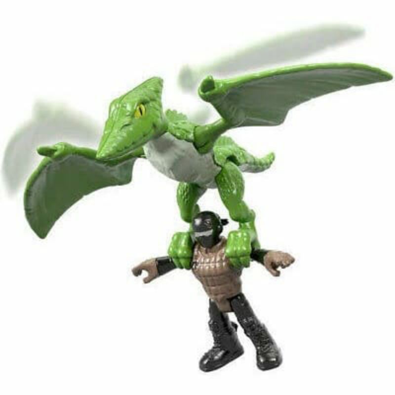 ori original imaginext sub dino catcher pterodactyl dinosaur dinosaurus mainan anak jurassic park world action figure cowok laki hadiah kado ultah