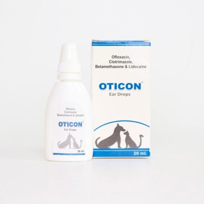 Oticon Ear Drops - Obat tetes Pembersih telinga Hewan Anjing Kucing