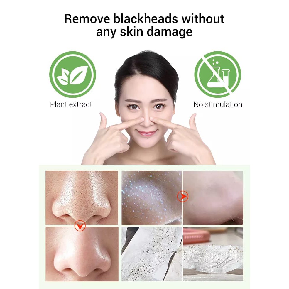 (COD) BREYLEE Blackhead Mask Peel Off Masker Komedo Mask Step 1 &amp; Pore Serum Step 2