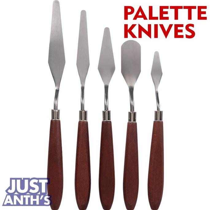 Jual Pisau Palet / Lukis / Palette Knives / Painting Knife Set 5Pcs